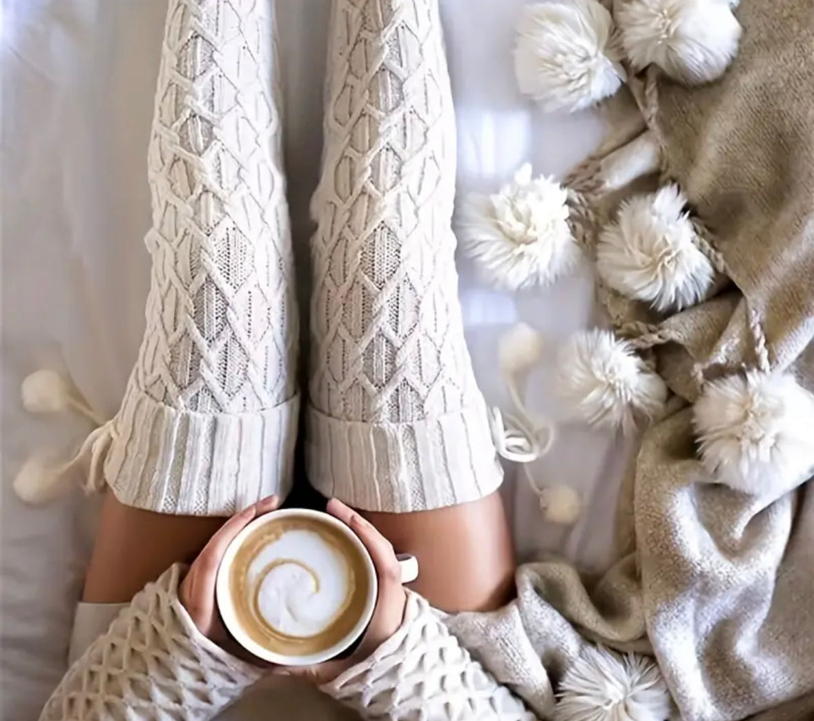 Knitted Over Knee Socks