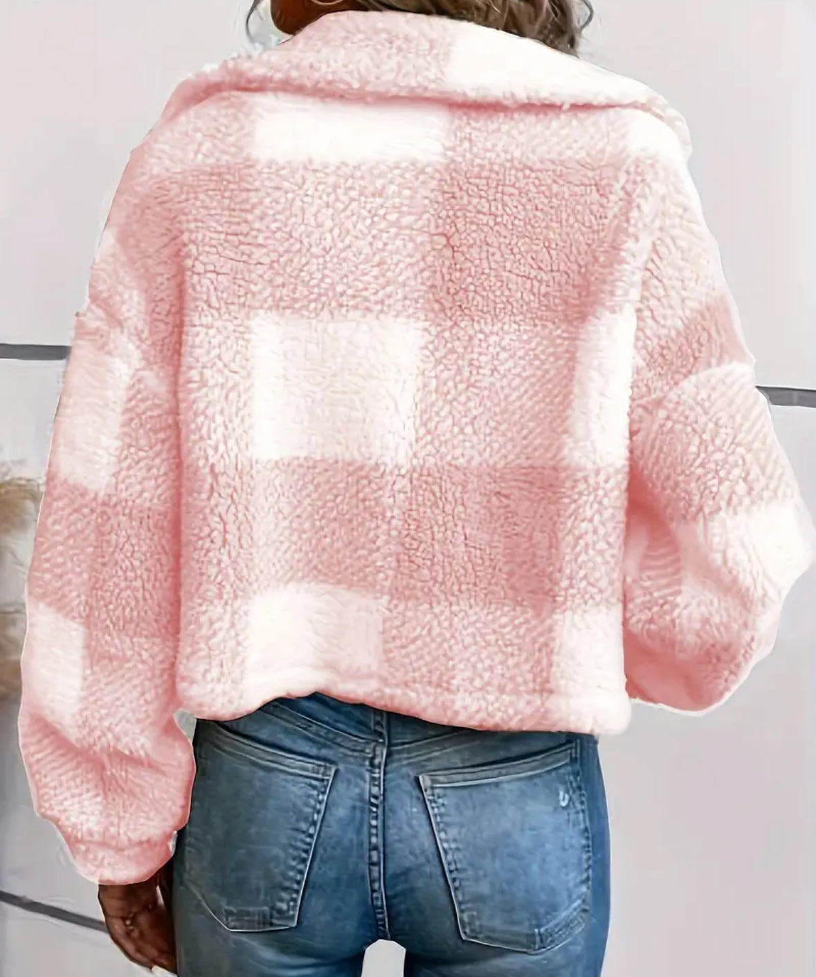 Chic Plaid Coat