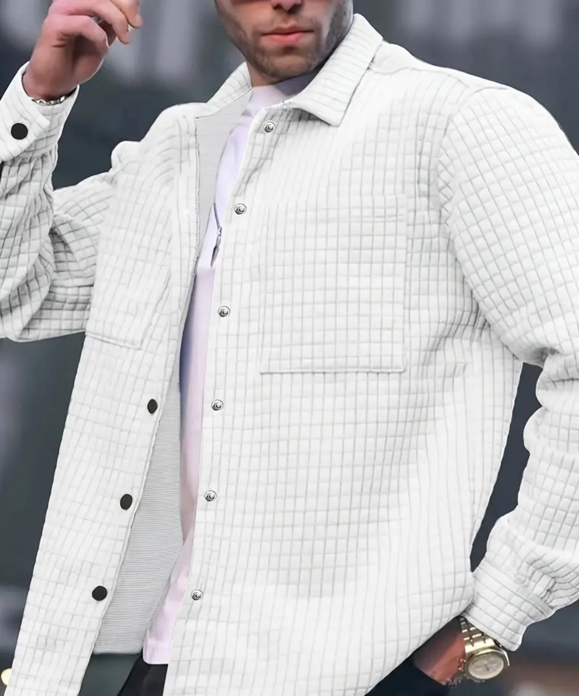 Trendy Button Up