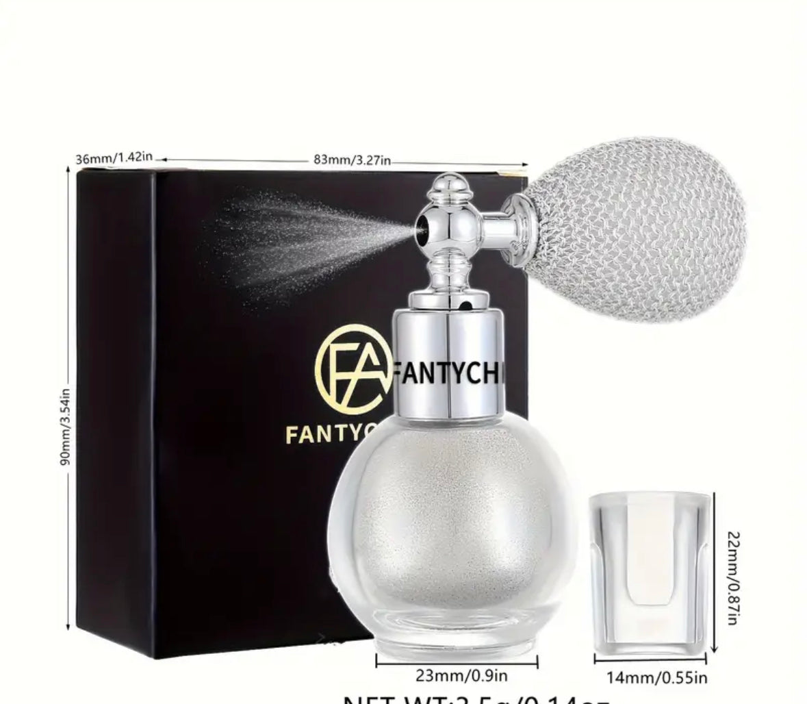 Body Glitter Powder Spray