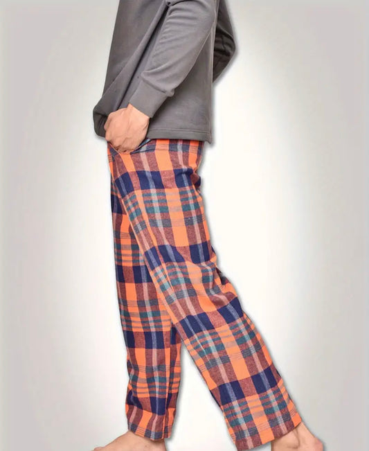 Elastic Waist Pajama Pants