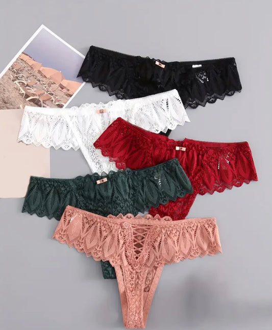 Lace thongs (5 pack)