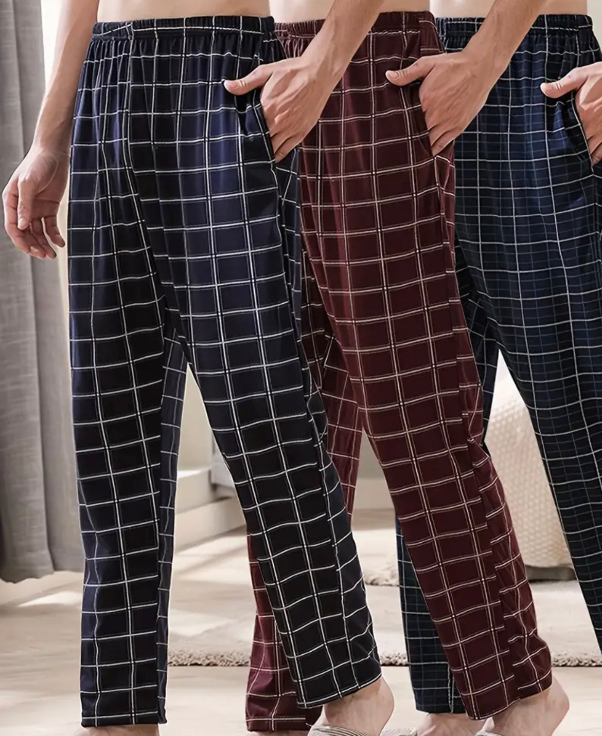 3 Pack Men’s Pajama Pants